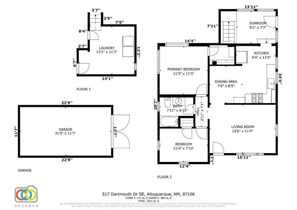House With Great Beds, Full Kitchen, Fenced Yard Villa Albuquerque Exteriör bild